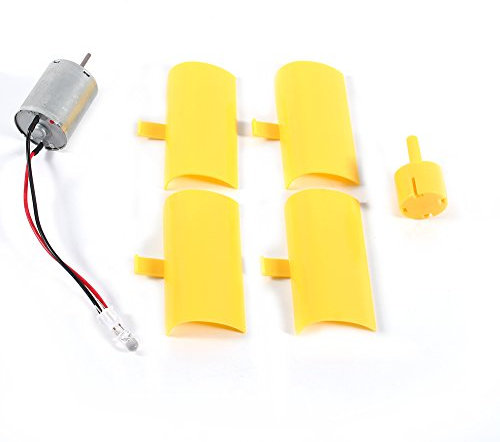 Windkraftturbine, Microturbine, Kit 7 x 5 x 3, kleiner Motor, vertikale Windkraftblätter, Rotorblätter, Stromgenerator Breeze