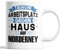 Norderney Tasse | tausche Arbeitsplatz gegen Haus in Norderney | Norden Geschenk Norddeutschland Tasse Strand Kaffeebecher lustig