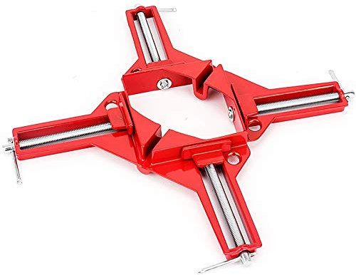 DaMohony Corner Clamps for Woodworking, 4PCS 90 Degree Right Angled Mitre Corner Clamp for Woodwork Picture Frame Holder Clamp