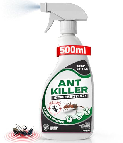 Ant Killer Spray 500ml – Indoor & Outdoor Use – Fast-Acting, Residue-Free, Pet & Child Safe Pest Control