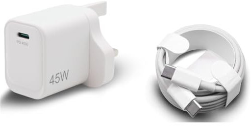 AJP 45W USB C Charger for Lenovo Chromebook Duet 3 (11), Yoga 6 (13 AMD) 2 in 1, 100e (2nd Gen) (11.6) PN: ADLX45YCC3G 4X20M26277, 4X20M26278, 4X20M26279 Laptop TYPE C Fast Power Adapter