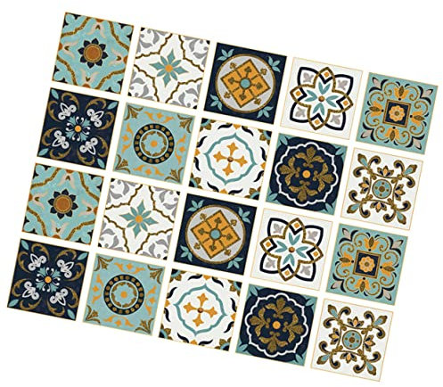 UPKOCH 20stücke Fliesenaufkleber Für Küche Und Bad Leicht Zu Entfernen Selbstklebend Dekorativ Für Arbeitsplatte Und Wand Geeignet Für Glatte Oberflächen