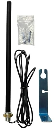 Asyduey for Any Gate Automation Control Board or Receiver Compatible Universal 433MHz Antenna with Cable for Door Garage Radio Alarm System
