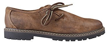 Krüger Herren Trachten Haferlschuhe, Modell: Bruno, Art.-Nr. 009552-0-0007, 45,