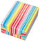 JUNG SCHÖNER VERPACKEN Geschenkpapier Geburtstag 1 Rolle 50 cm x 50 m, 80 g/qm, Louisdor, bunte Streifen und Linien. Geschenkpapier Kinder, Geburtstagsgeschenkpapier Kinder.
