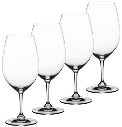 Nachtmann Copa de Vino de Burdeos, Vidrio, Transparente