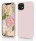 OitiYaa Silicone Case Compatible with iPhone 12/12 Pro Case 6.1 inch, Soft Ultra Slim Protective Shockproof Liquid Silicone Phone Case with Anti-Scratch Microfiber Lining，Chalk Pink