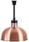 F Fityle Lampada termica per alimenti Lampada scaldavivande Lunghezza regolabile 60-180 cm Patatine fritte senza lampadina Lampada termica da cucina per, Bronzo