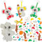 Baker Ross FN026 Koala Mix & Match Schlüsselanhänger-Sets – 8er-Pack, Schlüsselanhänger-Bastelsets für Kinder
