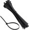 Hisdricus 100 Pièces Colliers de Serrage, 300mm x 7.6mm, Serflex Noir, Serre Cable Plastique, Attache Cable pour la Gestion des Câbles, Convient pour la Maison, l'Atelier et le Jardin