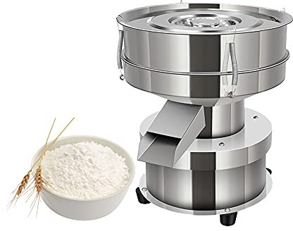 Máquina Coctelera Tamizadora Automática, Coctelera Eléctrica, Máquina Tamizadora Vibratoria, Máquina Cribadora De Acero Inoxidable, Tamiz Industrial De Acero Inoxidable Para Alimentos De 50 W Para Gr