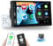 OiLiehu Single Din Car Stereo Wireless CarPlay Android Auto, Car Radio 1 Din with 7 Touchscreen, MP5 Multimedia Player with Mirror Link, Bluetooth, FM, USB, AUX, EQ, SWC, Remote Control, Back Camera