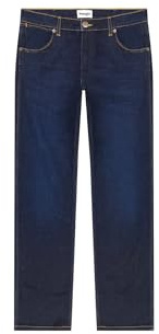 Wrangler Men's Greensboro Jeans, Moonlight Rinse, 42/32