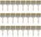 APACALI 24Pack 4 Inch Paint Brush, Large Paint Brushes Decorating, Chip Paint Brushes, Wide Paint Brush, Paint Brushes for Wood, Wooden Paint Brushes for Paint, Stain, Varnish and Home DIY