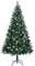 Bonnlo Künstlicher Weihnachtsbaum 180cm, Tannenbaum Künstlich mit 900 Zweigspitzen, Weihnachtsbaum mit Schnee & Tannenzapfen, Nordmanntanne mit Stabilem Metallständer, Weihnachtsdeko Innen & Aussen