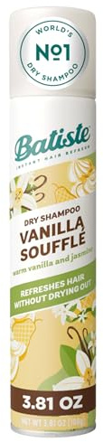 Batiste™ Dry Shampoo, Award Winning No. 1 Brand, Instantly Refresh Hair & Absorb Oil Between Washes, Vanilla Souffle, 3.81 oz