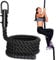 Get Out! Workout Fitness Climbing Rope 15ft x 1.5in in Black – Battle Rope for Outdoor and Indoor Gym Exercise