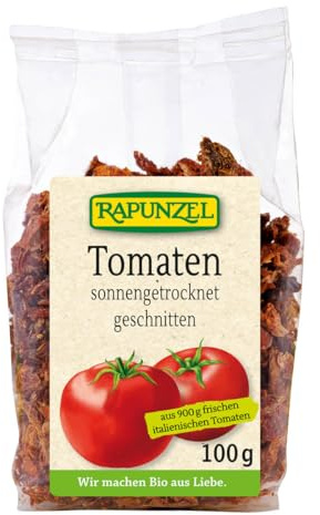 Rapunzel Bio Tomaten getrocknet, geschnitten in Würfel (2 x 100 gr)