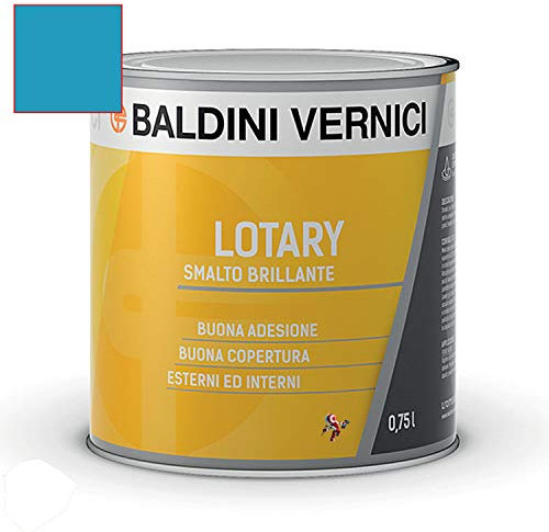 Smalto Lotary Baldini Vernici 750 ml vari colori smalto per legno e ferro smalto per interni e esterni (TUECHESE 129)