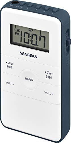 Sangean Radio Pocket 140 Blanco/Azul - Radio