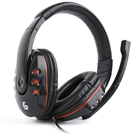 GMB Online Chat/Gaming Headset mit Mikrofon Galgenarm Lautstärkeregler