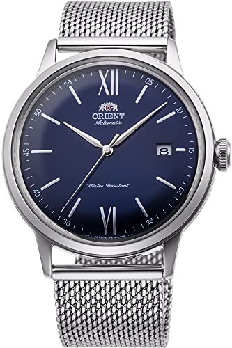 Orient Herren Analog Automatik Uhr mit Edelstahl Armband RA-AC0019L10B