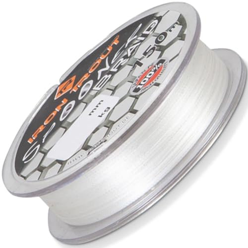Iron Trout Spooner Braid - 150m Forellenschnur, Durchmesser/Tragkraft:0.04mm / 2.2kg, Sänger Farbe:Weiß