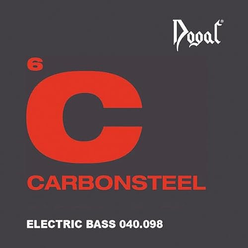 Dogal® »CS90D ELECTRIC BASS SET CARBONSTEEL« Saiten für E-Bass - Carbonsteel Roundwound - 040/098