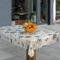 laro Wachstuch-Tischdecke Abwaschbar Garten-Tischdecke Wachstischdecke PVC Plastik-Tischdecken Eckig Meterware Wasserabweisend Abwischbar AS, Muster:Strand Muschel, Größe:90x100