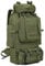 HongXingHai 100 l Camping Wandern Rucksack, Molle Militär-Rucksack, wasserdicht, leicht, Wanderrucksack, Grün (Army Green), Large, Wanderrucksäcke
