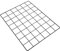 HOMSFOU Wall Grids Picture Shelf for Panel Photos Memo Boards Crafts Board Notice Metal Holder Organiser Iron Photo Frame Pictures Display Organizer Wire Mesh Postcards Square Wall-mount