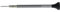 KD89 Horotec MSA01.020 - Tournevis d'horloger en Aluminium éloxé, tête Ergonomique en Pom et mèche Interchangeable en Acier Inoxydable (1.40mm)