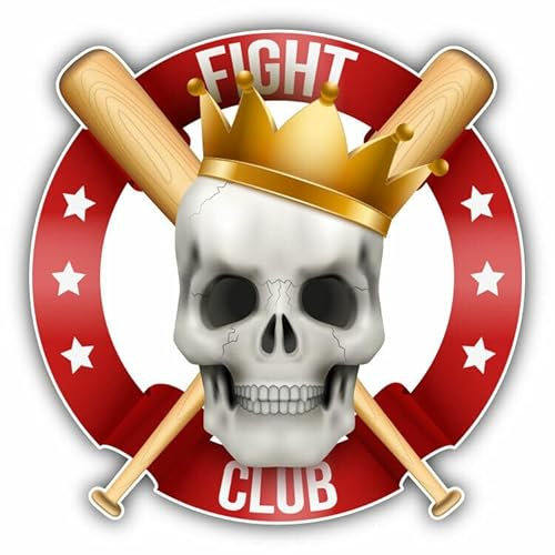 WildeBabsKLBT 11cm 2xHochwertiger Auto-Aufkleber Sticker Decal Autoaufkleber Aufkleber-Folie Wunschtext Baseball Fight Club Skull Totenkopf Punisher Sport G1127