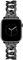 JR.DM Metall Band Schwarz Kompatibel mit Apple Watch Armband 38mm 40mm 41mm 42mm 44mm 45mm 46mm, Einkettiges Elegant Herren Damen Metallarmband Ersatz für iWatch Series 10/9/8/7/6/5/4/3/2/1/SE