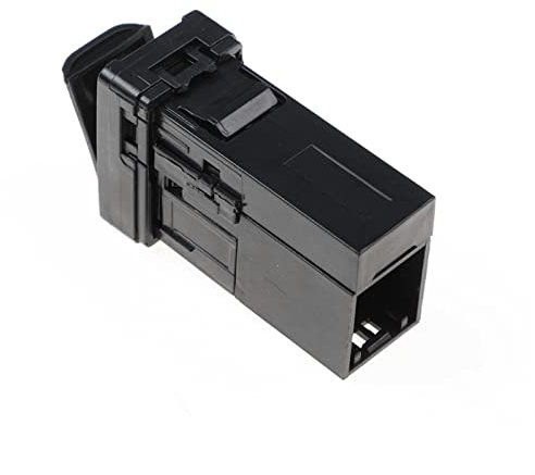 VECES Console centrale AUX. /USB Port Fit for Toyota Yaris Corolla Avalon 86190-0R010 861900R010. Black in plastica Adattatore Per Porta AUX