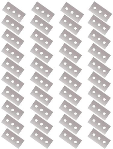 40 Pezzi lame di ricambio per raschietti, ricariche per lame per raschietto, lame di ricambio per piano cottura in vetroceramica, per pulizia ceramica,forno,piastrelle,pavimento