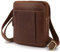 ekavale Umhängetasche Herren aus Leder - Stylische Schultertasche Herren Vintage - Messenger-Bag für Männer, für Alltag, Arbeit Robuste kleine Herrentasche (Hellbraun)