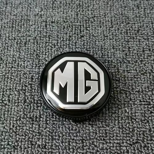 GWWXM Auto Nabendeckel für MG TF,ABS Felgendeckel Felgenkappen Radnabendeckel Radkappe Wheel Caps Center Radkappen Mitte Logo Auto Zubehör,Black-M