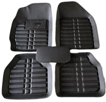 Automatte Passend Für Ford Für Focus MK4 2019 2020 2021 Teppiche Teppich Fuß Pads Nach Maß Leder Auto Fußmatten Auto Zubehör Auto Fußmatten(Schwarz)