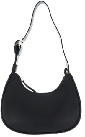 SEIDENFELT MANUFAKTUR Dalarna Hobo Bag Black/Gold