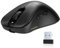 KYSONA Wireless Gaming Mouse, Bluetooth Ergonomic Mouse, 57g Lightweight Vertical Mouse, Anti-Slip Stickers, 400-24000 DPI, Wired & 2.4GHz & Bluetooth Connection, Mars SE - Black