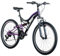 LUCHS Aura Mountainbike 24 & 26 – Das perfekte Fahrrad für Mädchen und Damen/Damenfahrrad, Mädchenfahrrad, Vollgefedert ab 10 Jahren & 145cm (Schwarz, 26 Zoll)