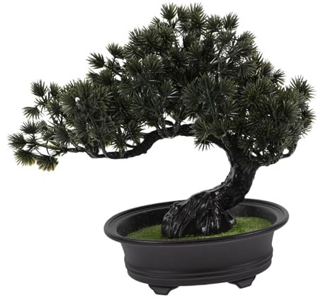 ifundom Künstliche Topfpflanzen Lebensecht Pflanzendekor Für Schreibtischpflanze Kleine Kunstblumen Im Topf Tischdekoration Mit Realistischem Plastikgrün