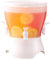 Dispensador De Bebidas,Fuente De Bebida De 5,3L Para Jugos y Refrescos | Jarra De Compartimentos Con Grifo, Depósito De Agua Giratorio Impermeable Para Té Helado Limonada Café Frío