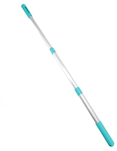 KIMISS 3 -uper -Teleskop Schwimmbadstange Abnehmbare Aluminiumverlängerungsstange für Reinigungsnetze, Skimmer und Bürsten