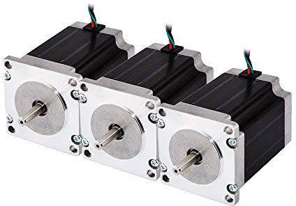 STEPPERONLINE 3 Stücke Nema 23 Schrittmotor Bipolar 1.8 Grad 1.9Nm 3A 57x57x76mm 4 Drähte für 3D DRUCKER/DIY CNC