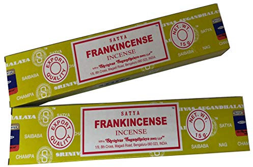 Satya Sai Baba Nag Champa Räucherstäbchen, Weihrauch, je 15 g, 2 Stück