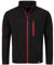 Rock Creek Herren Fleece Jacke Outdoor Wanderjacke Pullover Full Zip Hoodie Herrenjacke Fleecejacke Winterjacke Strickjacke Strickfleecejacke H-197 Schwarz 4XL