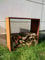 Zen Man Kaminholzregal Garten Rost Kaminholzunterstand Rost holzregal Kaminholz Rost Metall 031588 B35*L78*H78cm 1mm8,3kg