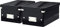 Leitz Click and Store 60410001 Archive Box for CDs Grey Cardboard, Black